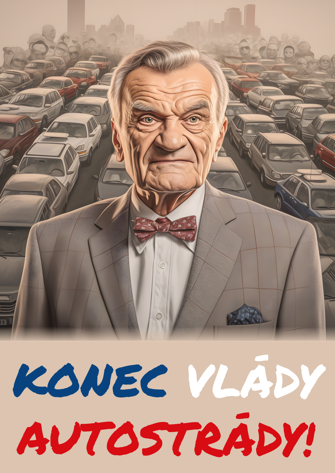 Konec Vlády Autostrády, artwork