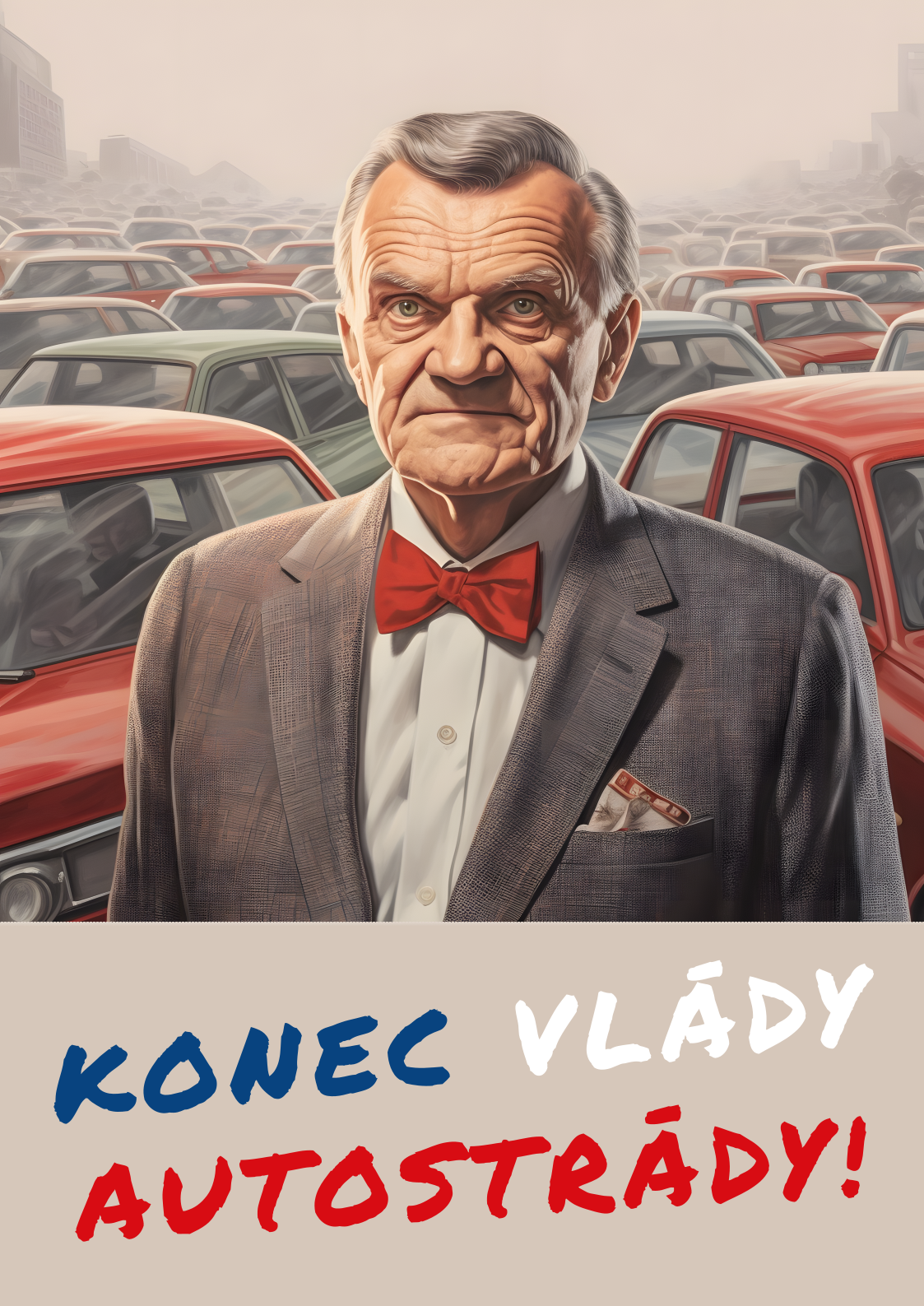 Konec Vlády Autostrády, artwork