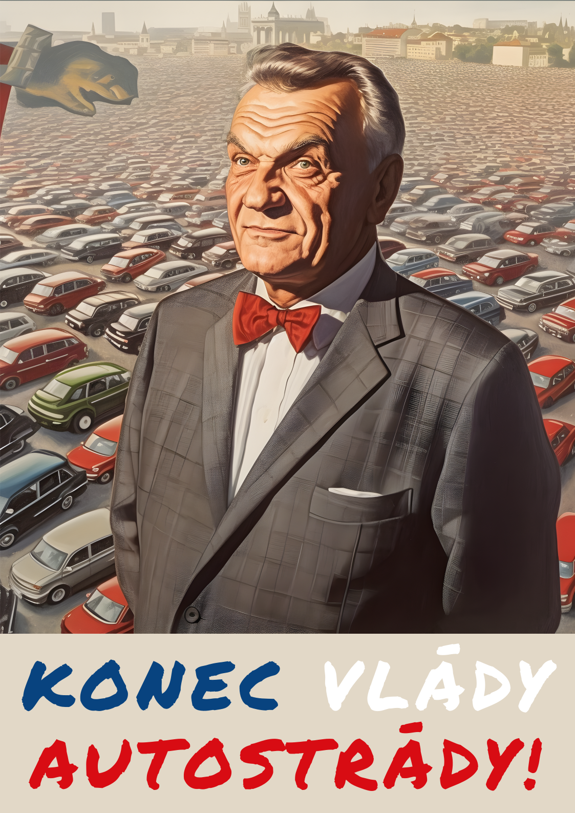 Konec Vlády Autostrády, artwork