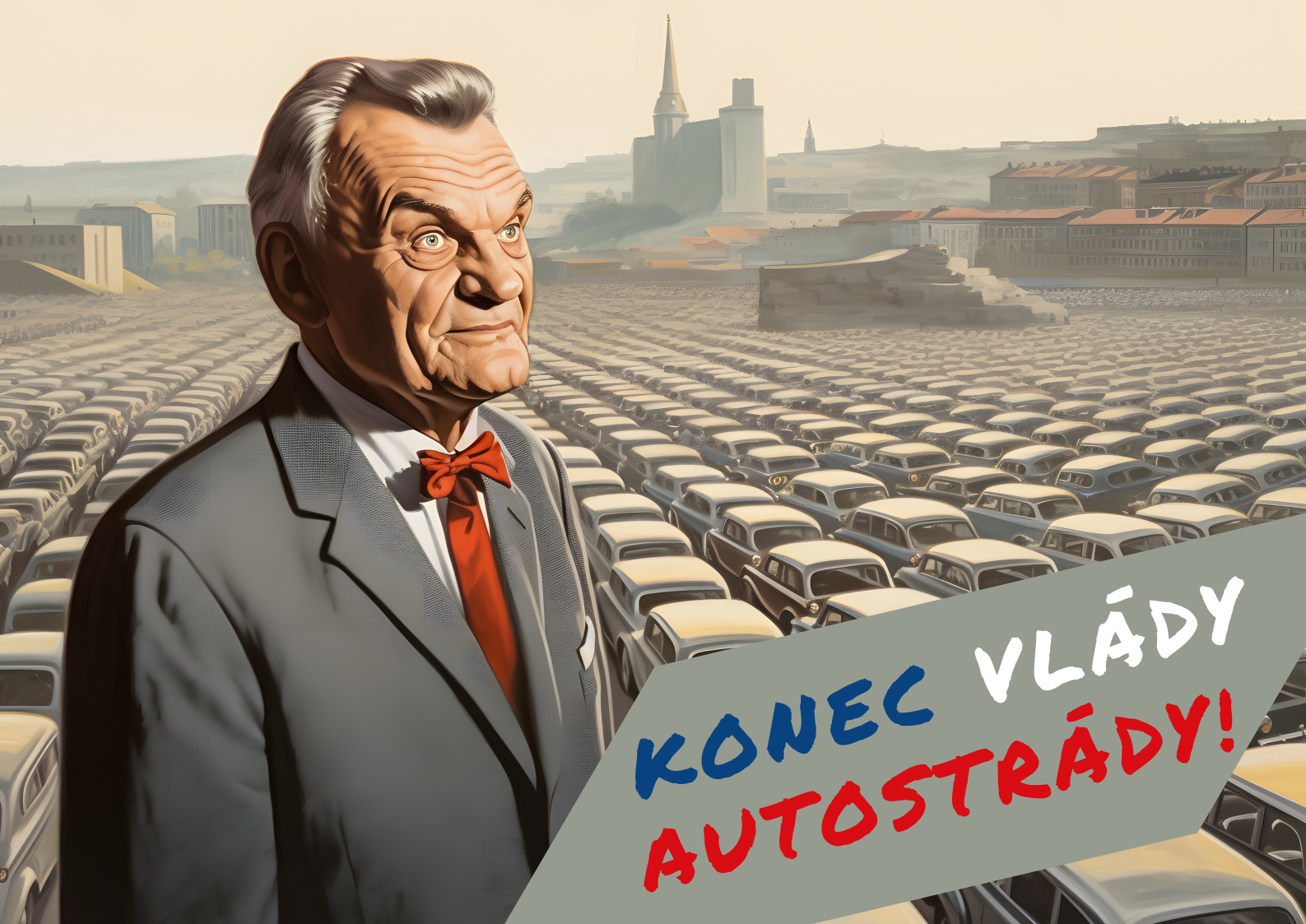 Konec Vlády Autostrády, artwork